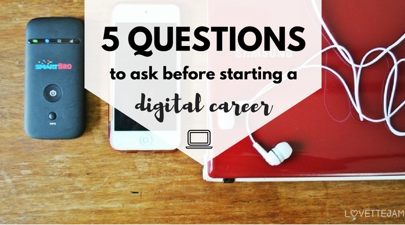 5 questions to start before starting an online job / digital career