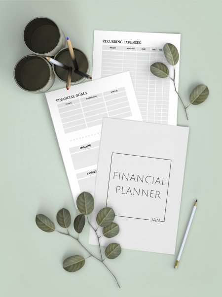 #PlannerNerd: FREE Printable Financial Planner – Lovette Jam | Digital ...